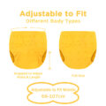 Primary Comfort Cloth Adult Diaper Wrap Cover One Size Yellow