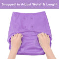 Primary Comfort Cloth Adult Diaper Wrap Cover One Size Purple