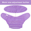 Primary Comfort Cloth Adult Diaper Wrap Cover One Size Purple