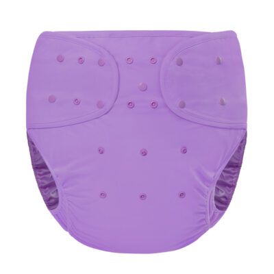 Primary Comfort Cloth Adult Diaper Wrap Cover One Size Purple