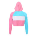 Pastel Pride Cropped Hoodie Sweatshirt