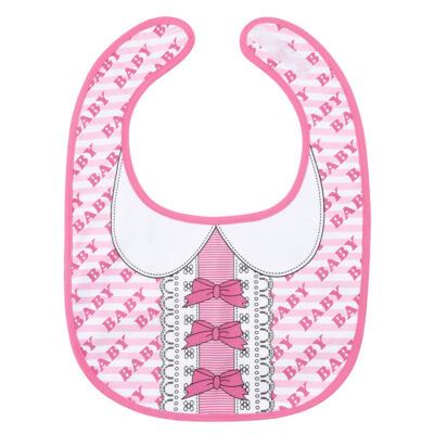 Pretty in Pink Baby Adult Bib