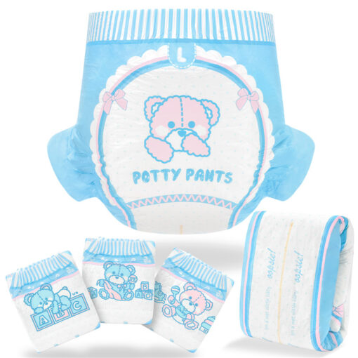 Potty Pants Adult Diapers 10 Pieces Pack(M)/(L)/(XL)