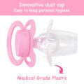 GEN-II Adult Sized Pacifier 3 Pack – Dark-Pink Medium-Pink Light-Pink