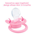 GEN-II Adult Sized Pacifier 3 Pack – Dark-Pink Medium-Pink Light-Pink