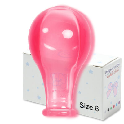 Size 8 Outsize Replacement Candy Gloss Pacifier Nipples