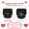 I Love Daddy Adult Diaper Wrap Cover One Size Black