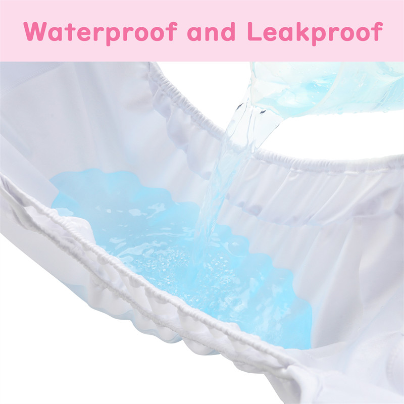 I Love Daddy Adult Diaper Wrap Cover One Size White