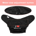 I Love Mommy Adult Diaper Wrap Cover One Size Black