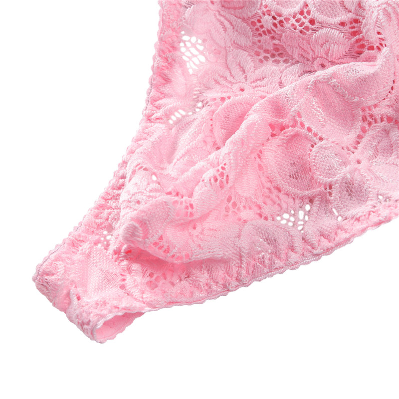 SissyUniversity Lace Skirted Thong Panties Pink