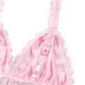 Sissy Lacy Frill Bralette Set