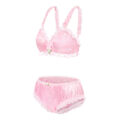 Sissy Lacy Frill Bralette Set