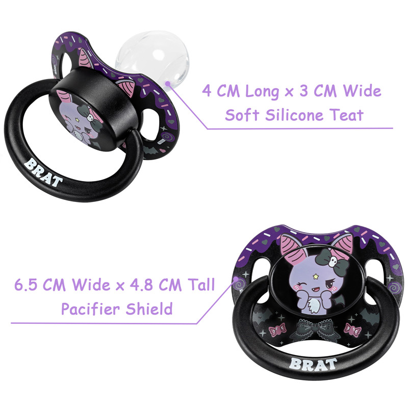 Gen2 BigShield Pacifier Brat Bella Pattern