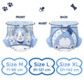 Little Blue BabyFur Cloth Back Diapers 2 Pieces Sample Pack(M)/(L)/(XL)