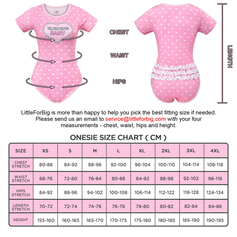 New Blushing Baby Ruffle Butt Onesie