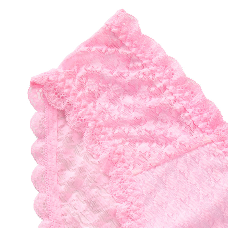 Cheeky Bow Tucking Gaff Panties Pink