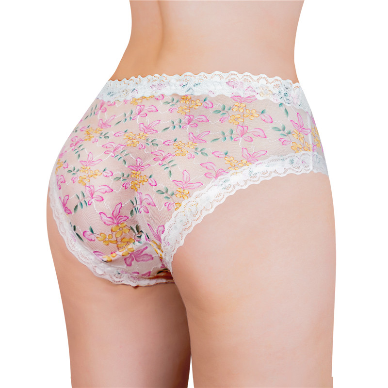 Cottagecore Pattern Tucking Gaff Panties