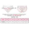 Cottagecore Pattern Tucking Gaff Panties