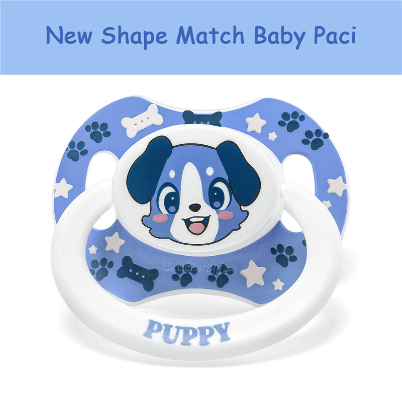 Gen2 Bigshield Little Blue Printed Pacifier
