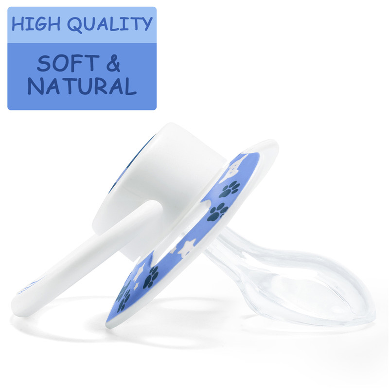 Gen2 Bigshield Little Blue Printed Pacifier