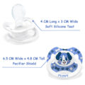 Gen2 Bigshield Little Blue Printed Pacifier