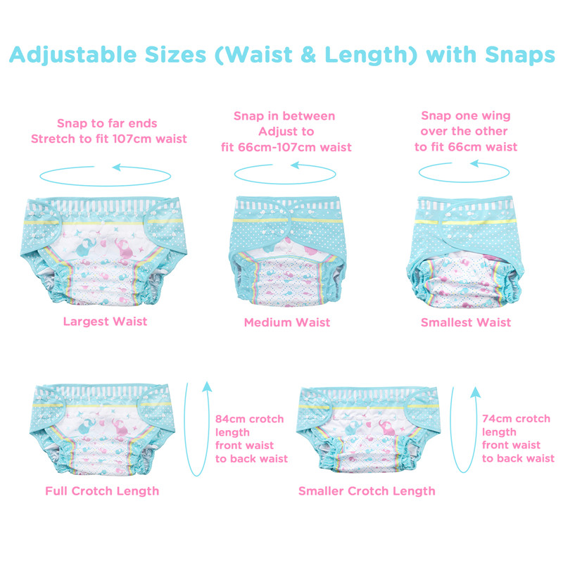 Little Trunks Adult Diaper Wrap Cover One Size