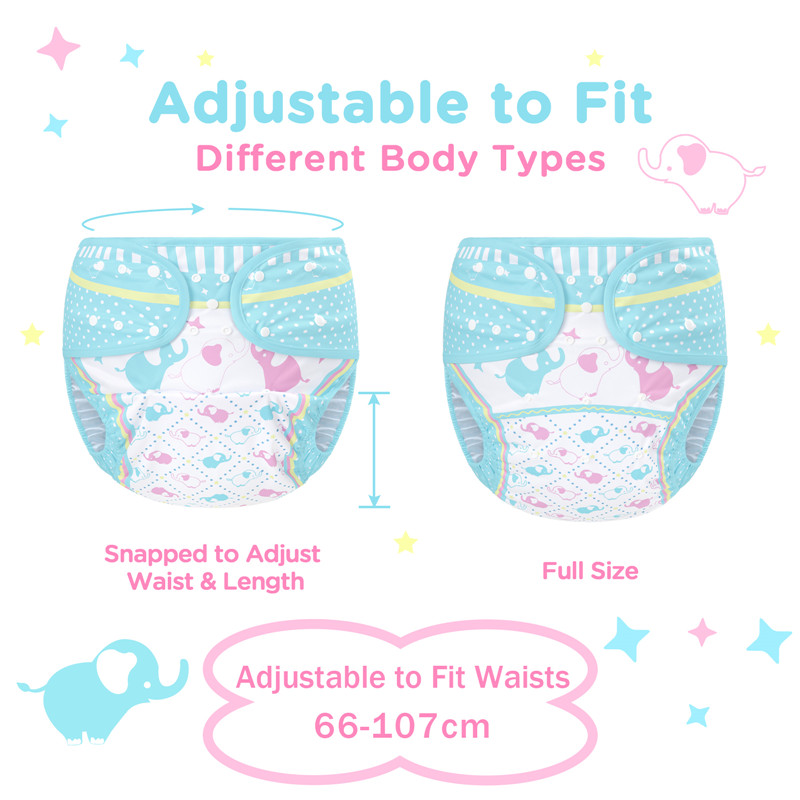 Little Trunks Adult Diaper Wrap Cover One Size