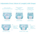 Potty Pants Adult Diaper Wrap Cover One Size