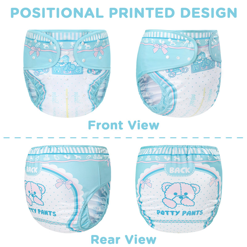Potty Pants Adult Diaper Wrap Cover One Size