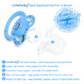 Gen2 BigShield Pacifier My Little Baby Pattern Blue