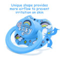 Gen2 BigShield Pacifier My Little Baby Pattern Blue