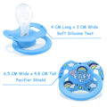 Gen2 BigShield Pacifier My Little Baby Pattern Blue