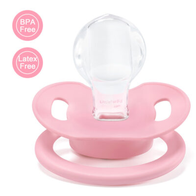 Gen2 BigShield Pacifier My Little Baby Pattern Pink