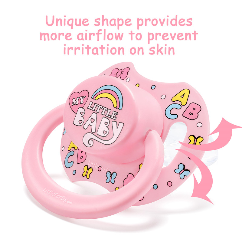 Gen2 BigShield Pacifier My Little Baby Pattern Pink