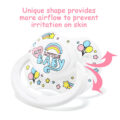 Gen2 BigShield Pacifier My Little Baby Pattern White