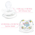 Gen2 BigShield Pacifier My Little Baby Pattern White