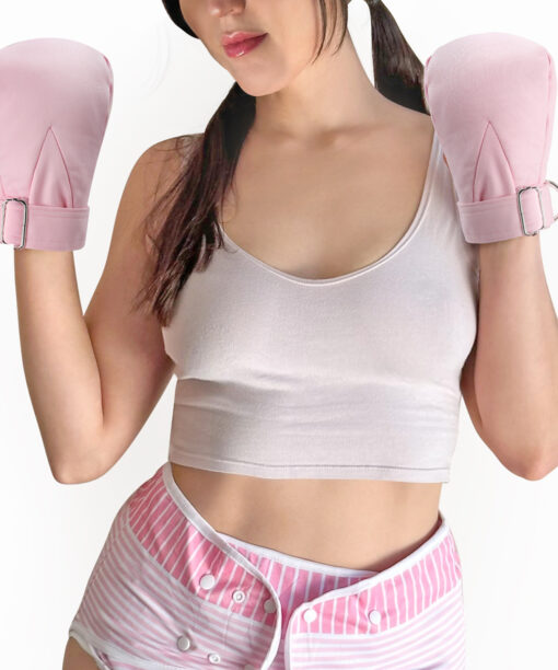 Adult Baby Soft Padded Mittens