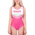 Cheer SissyUniversity Onesie Bodysuit Rose