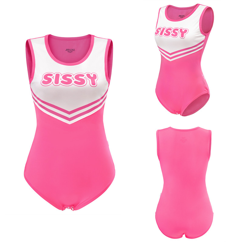 Cheer SissyUniversity Onesie Bodysuit Rose