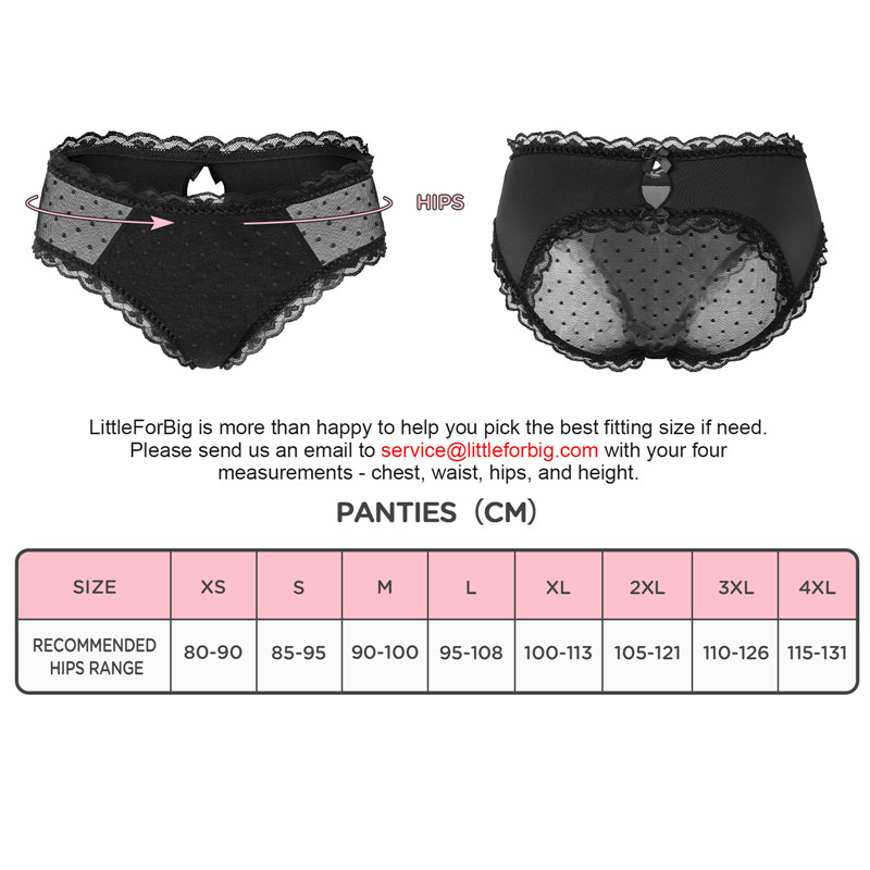 Cheeky SissyUniversity Tucking Gaff Panties Black