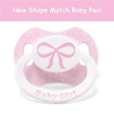 Gen2 BigShield Pacifier Baby Girl Pattern