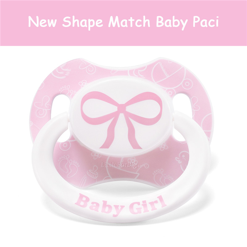Gen2 BigShield Pacifier Baby Girl Pattern