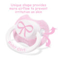 Gen2 BigShield Pacifier Baby Girl Pattern