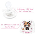 Gen2 BigShield Pacifier My Little Pet Pattern