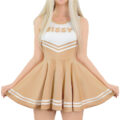 Cheer SissyUniversity Mini Dress Brown