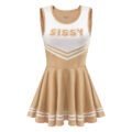 Cheer Sissy Mini Dress Brown