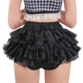 Ballerina Tutu Bloomers Skirted Panties Black