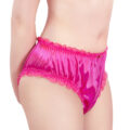 Sissy Lacy Frill Panties Rose