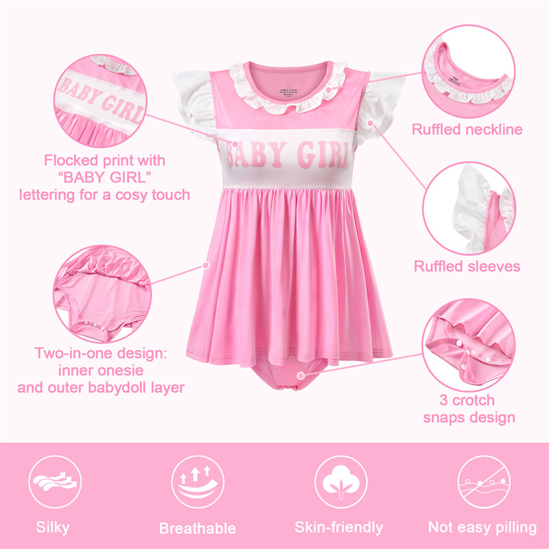 Baby Girl Babydoll Onesie