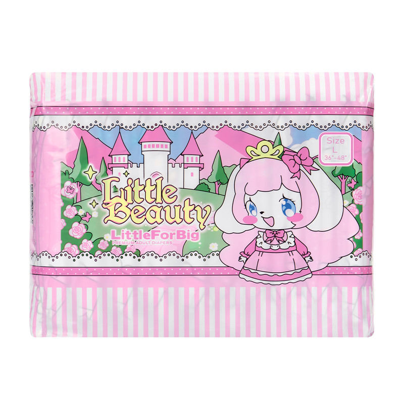 Little Beauty Cloth Back Diapers 10 Pieces Pack(M)/(L)/(XL)